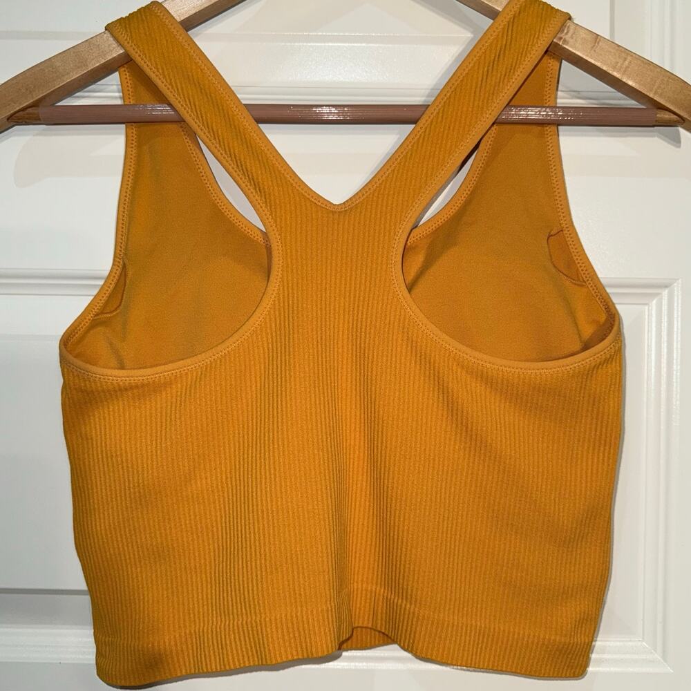 Calia Seamless Brami Sports Bra, Glowing Umber, Women's Size M - Picture 3 of 4